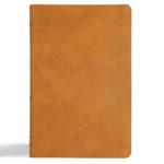 CSB Thinline Bible, Digital Study Edition, Camel Suedesoft Leathertouch