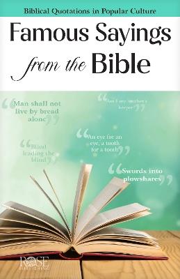 Famous Sayings from the Bible - Rose Publishing - cover