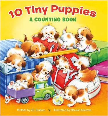 10 Tiny Puppies: A Counting Book - V C Graham - cover