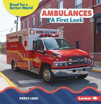 Ambulances: A First Look - Percy Leed - cover