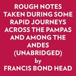 ROUGH NOTES TAKEN DURING SOME RAPID JOURNEYS ACROSS THE PAMPAS AND AMONG THE ANDES (UNABRIDGED)