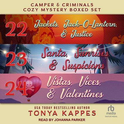 Camper and Criminals Cozy Mystery Boxed Set