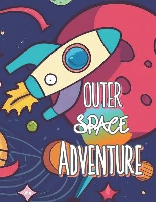 Outer Space Adventures: Coloring Book - Didier Charles - cover