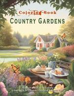 Country Gardens Coloring Book: Savor the Magic of Autumn in Every Page of Landscapes coloring pages