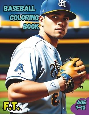 BASEBALL Coloring Book - F T - cover