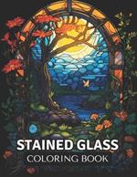 Stained Glass Coloring Book: 50 Inspirational and Easy Patterns for Relaxation