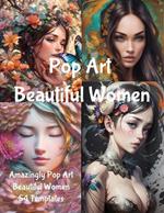 Pop Art Beautiful Women Templates: Pop Art Beautiful Women Templates