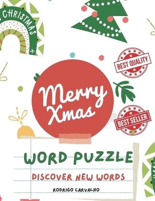 Merry Xmas Word Puzzle: Discover new words - Rodrigo Carvalho - cover