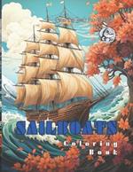 SAIL BOATS Coloring Book