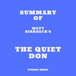 Summary of Matt Birkbeck's The Quiet Don