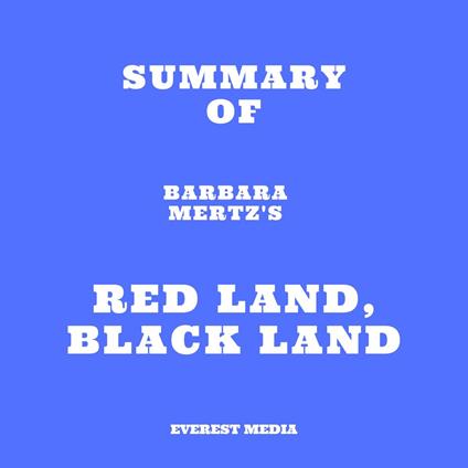 Summary of Barbara Mertz's Red Land, Black Land