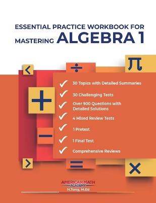 Mastering Algebra 1 - American Math Academy - cover