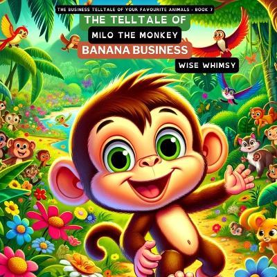 The Telltale of Milo the Monkey's Banana Business - Wise Whimsy - cover