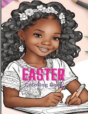 Easter Coloring Book for African American Girls - Paulette Henson - cover