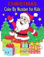 Christmas Color By Number for Kids: Cute coloring designs