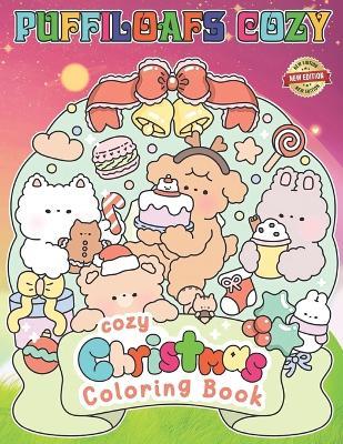 Puffi-loafs Cozy Coloring Book: A Jumbo Colouring for Kids Ages 4-7,8-12, Girls, and Adults With +50 High Quality Coloring Pages Amazing Gift For Holiday, Birthday For Stress Relief And Unwind - Kinjo E Shigematsu - cover