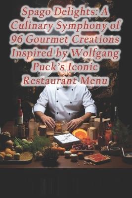 Spago Delights: A Culinary Symphony of 96 Gourmet Creations Inspired by Wolfgang Puck's Iconic Restaurant Menu - Homemade Spices Simmered Overnight - cover