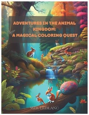 Adventures in the Animal Kingdom: A Magical Coloring Quest - Mel LeBlanc - cover