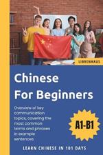 Chinese For Beginners: Learn Chinese in 101 Days (A1-B1)