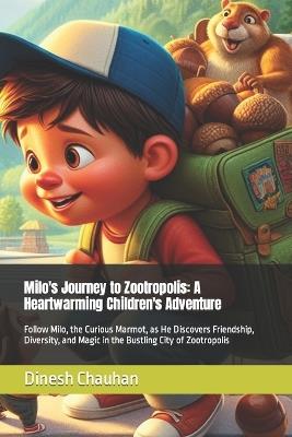 Milo's Journey to Zootropolis: A Heartwarming Children's Adventure: Follow Milo, the Curious Marmot, as He Discovers Friendship, Diversity, and Magic in the Bustling City of Zootropolis - Dinesh Chauhan - cover