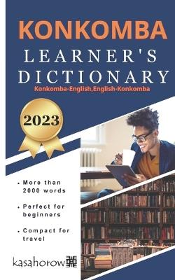 Konkomba Learner's Dictionary - Kasahorow - cover