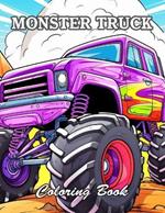 Monster Truck Coloring Book: A Stress Relief Experience for All Ages