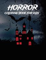 Horror Coloring Book For Kids