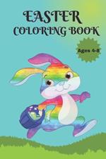 Easter Coloring Book: Awesome Easter Coloring Book for Kids Ages 4-8