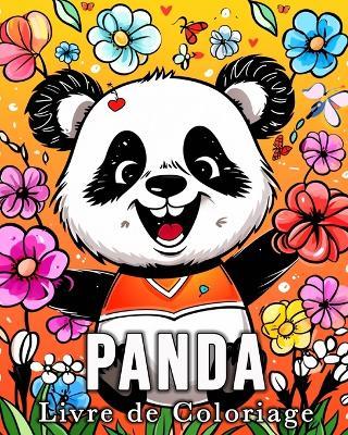 Panda Livre de Coloriage: 50 Images Mignonnes pour Lutter Contre le Stress et se Détendre - Mandykfm Bb - cover