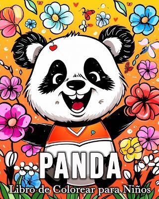 Panda Libro de Colorear para Nin~os: 50 Imágenes Bonitas para Aliviar el Estrés y Relajarse - Mandykfm Bb - cover