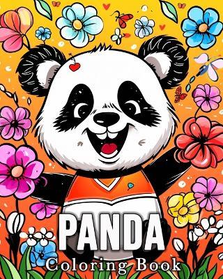 Panda Coloring book: 50 Cute Images for Stress Relief and Relaxation - Mandykfm Bb - cover