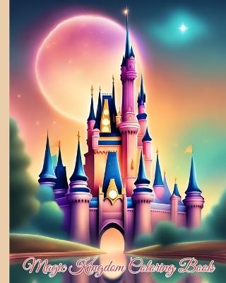 Magic Kingdom Coloring Book: Easy and Fun Style Coloring Pages of Magic Kingdom for Boys, Girls, Kids - Thy Nguyen - cover