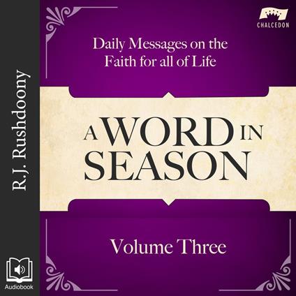 Word in Season, Vol. 3, A