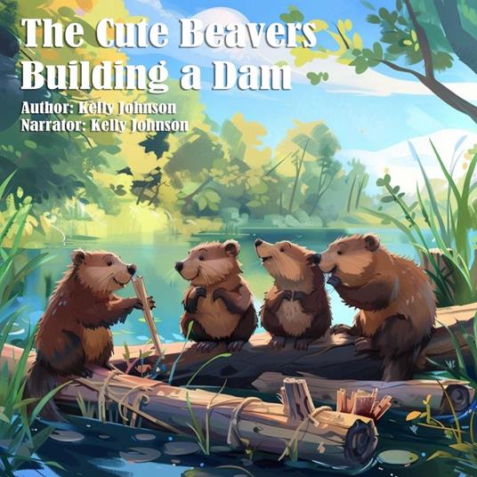 Cute Beavers Building a Dam, The