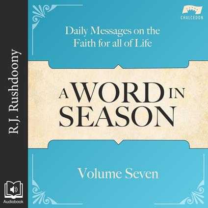 Word in Season, Vol. 7, A