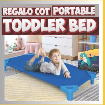 Regalo Cot Portable Toddler Bed: includes fitted sheet bed - Next Unbeat - cover