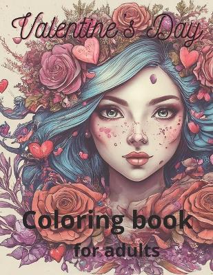 Valentine's Day. Coloring book for adults - Bannie Kannie - cover