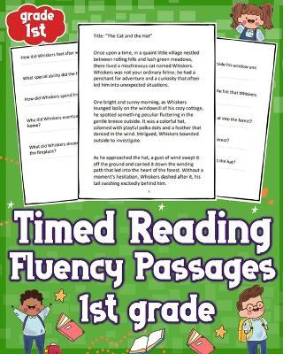 Timed Reading Fluency Passages 1st Grade: Unleash Your Child's Potential with Timed Reading Fluency Passages for 1st Grade! Boost Reading Skills Fast! Get Page 151 Now! - Michaela B Ebony - cover