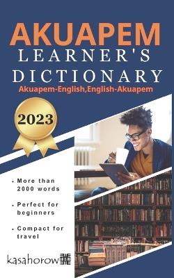 Akuapem Learner's Dictionary - Kasahorow - cover