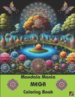 Mandala Mania MEGA Coloring Book