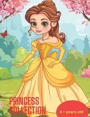 Coloring kids book Princess Collection - Kadu Fer - cover