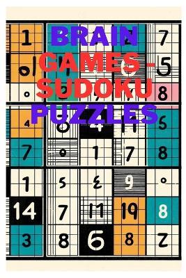 Brain Games - Sudoku Puzzles: Pocket Size 6X9 Pocket Sudoku Puzzle Book For Adults 52 Puzzles Medium With Solutions - Aoi Tsubasa - cover