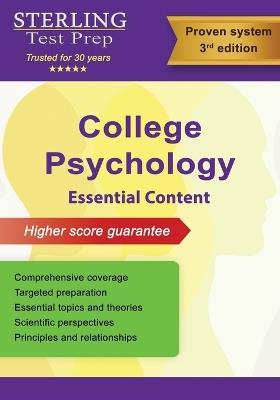 College Psychology: Study Guide Essential Content for College Students - Sterling Test Prep - cover