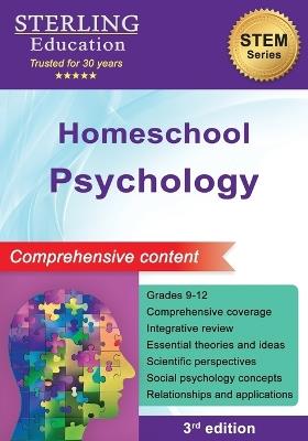 Homeschool Psychology: Comprehensive Content - Sterling Education - cover