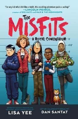 The Misfits: A Royal Conundrum - Lisa Yee - cover