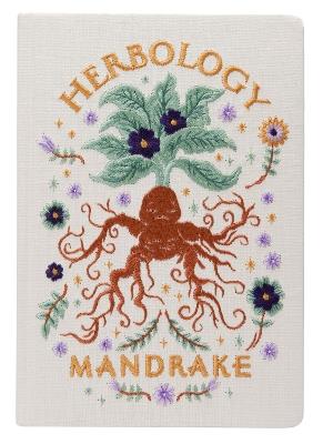 Harry Potter: Mandrake Embroidered Journal - Insight Editions - cover