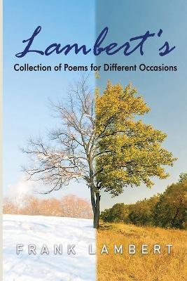 Lambert's Collection of Poems for Different Occasions - Frank Lambert - cover