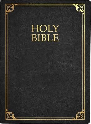 Kjver Family Legacy Holy Bible, Large Print, Black Genuine Leather, Thumb Index: (King James Version Easy Read, Red Letter, Premium Cowhide) - Whitaker House - cover