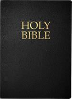 Kjver Holy Bible, Large Print, Black Bonded Leather, Thumb Index: (King James Version Easy Read, Red Letter)