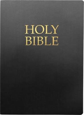 Kjver Holy Bible, Large Print, Black Ultrasoft: (King James Version Easy Read, Red Letter) - Whitaker House - cover